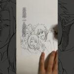 【呪術廻戦】五条悟を描いてみた　Drawing Gojo Satoru -Jujutsu Kaiden