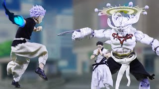 呪術廻戦 stop motion gojo vs sukuna fan animation ③五条悟 宿儺